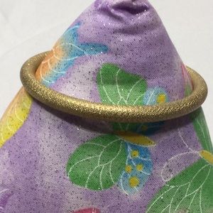 5/$25Lia Sophia bangle bracelet in Brushed Gold